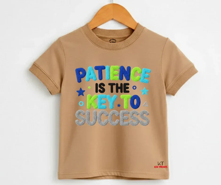 Premium Patience Tee (Not Embroidered) - Kin Trends