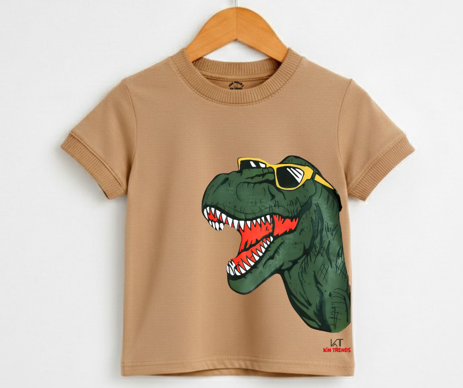 Dino Tee | Kids T shirt | Mini Minors Kin Trends | Kintrends