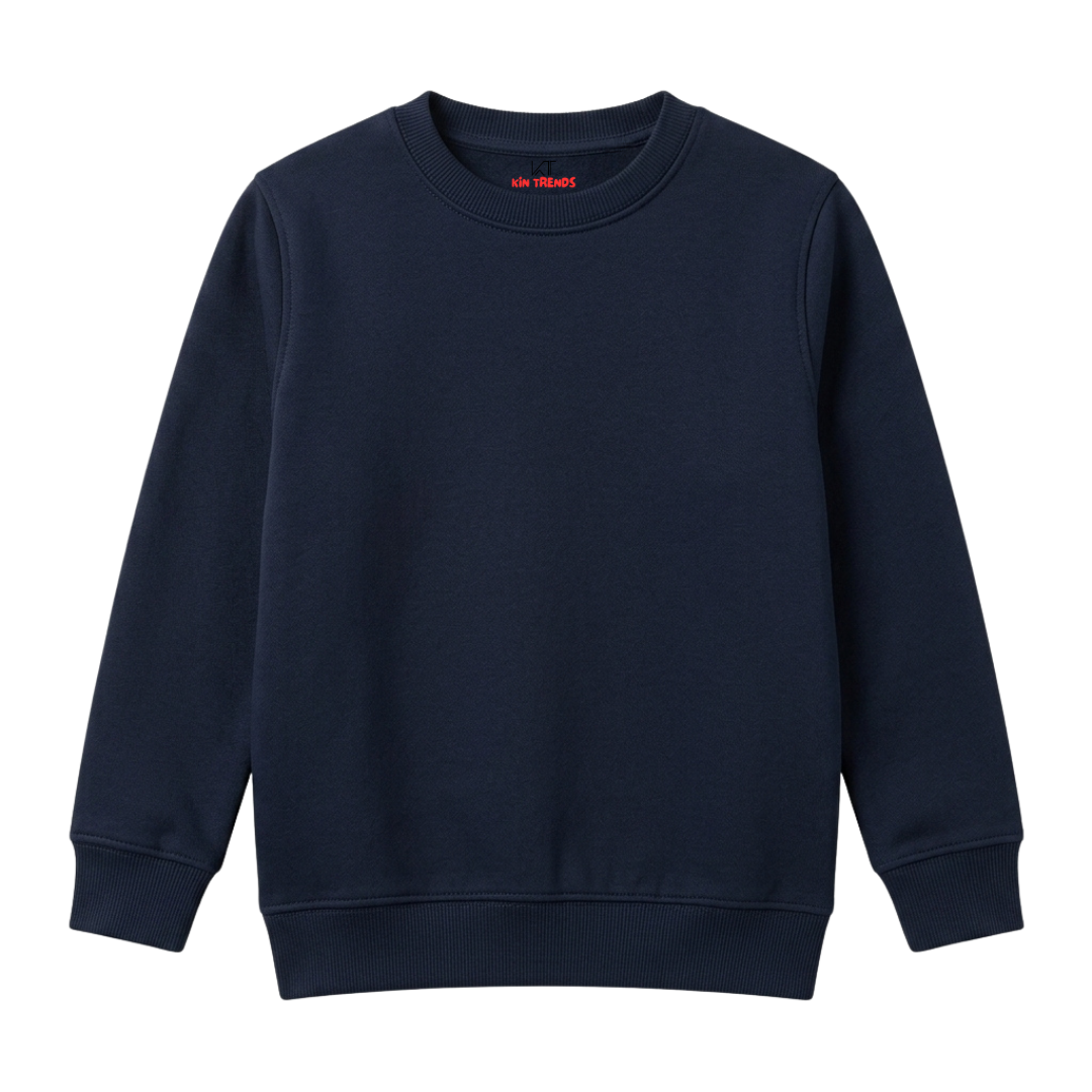 Plain 310GSM Cotton Fleece Sweatshirt