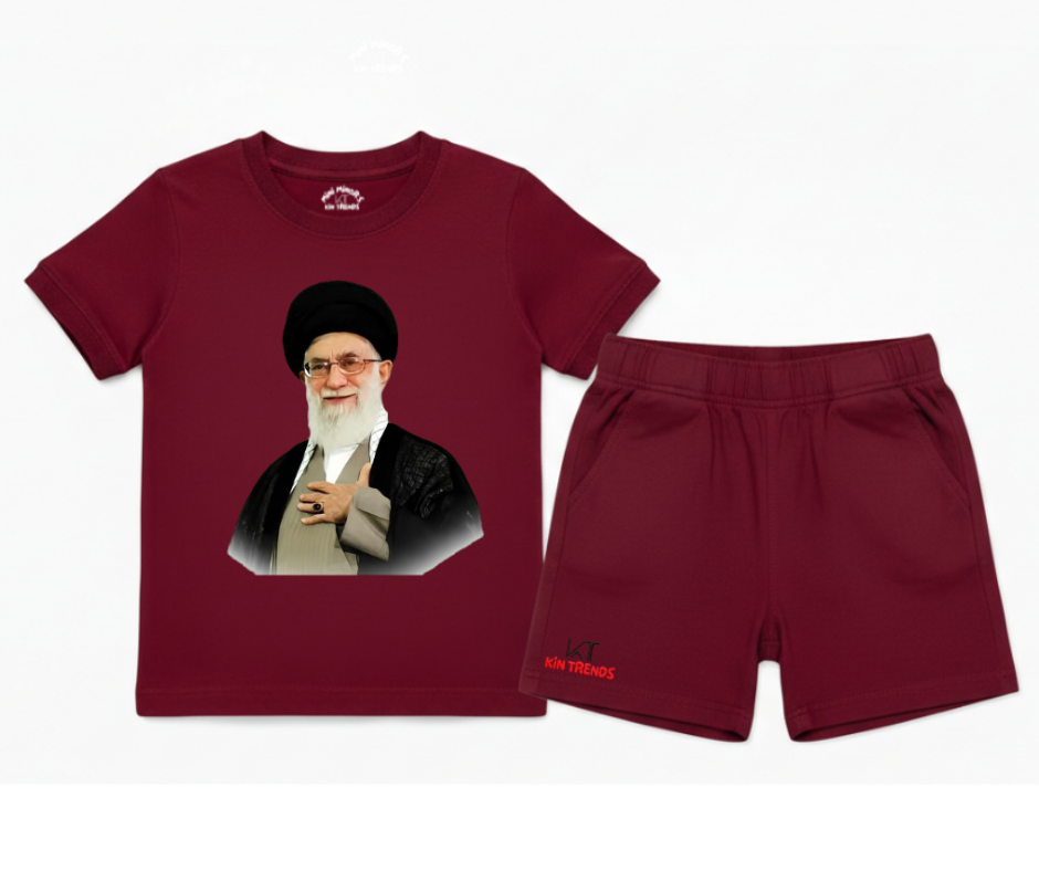 Great Ayatollah Ali Khamenei Shorts Set