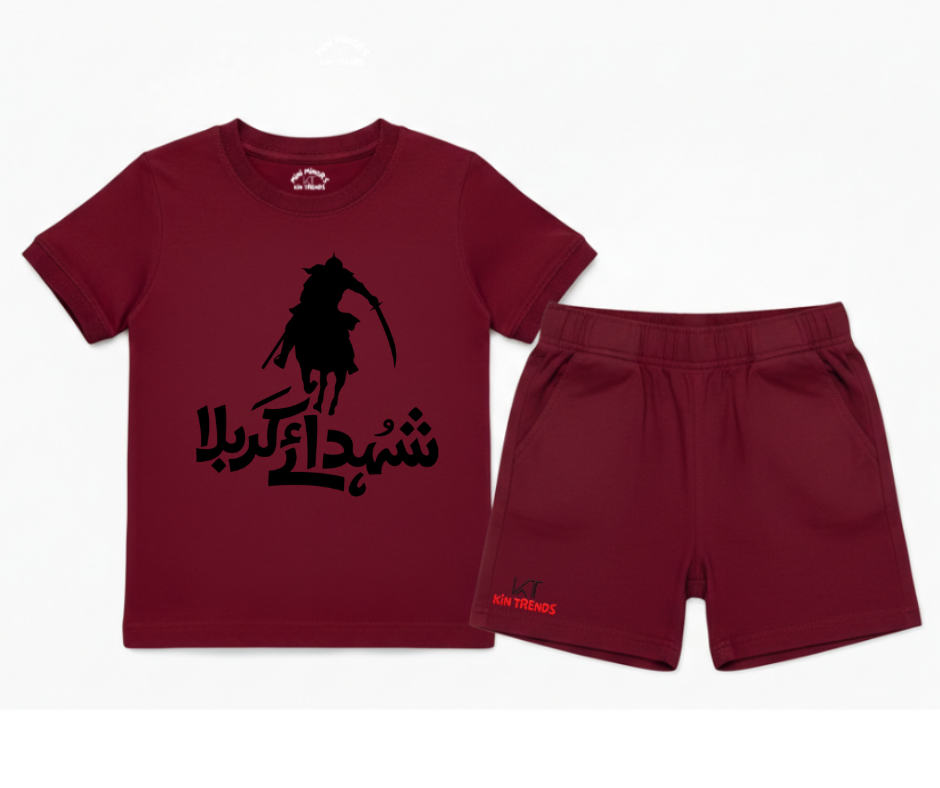 Shohda e Karbala Shorts Set