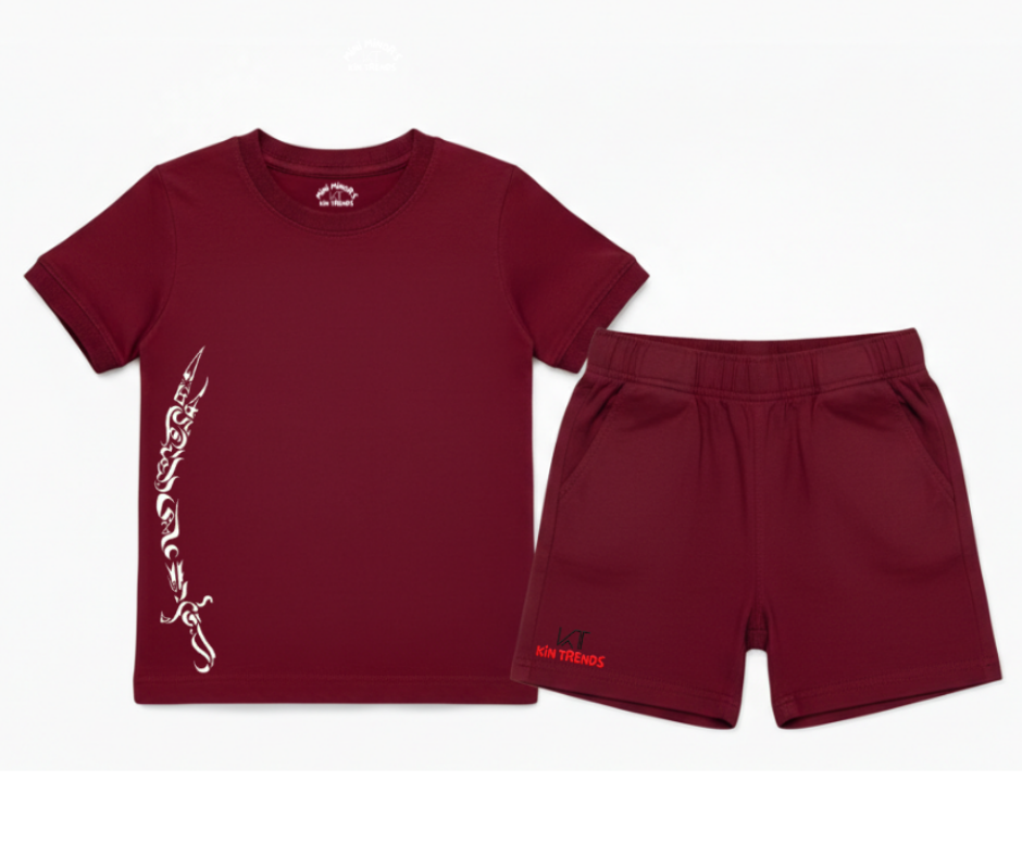 Premium Zulfiqar Shorts Set
