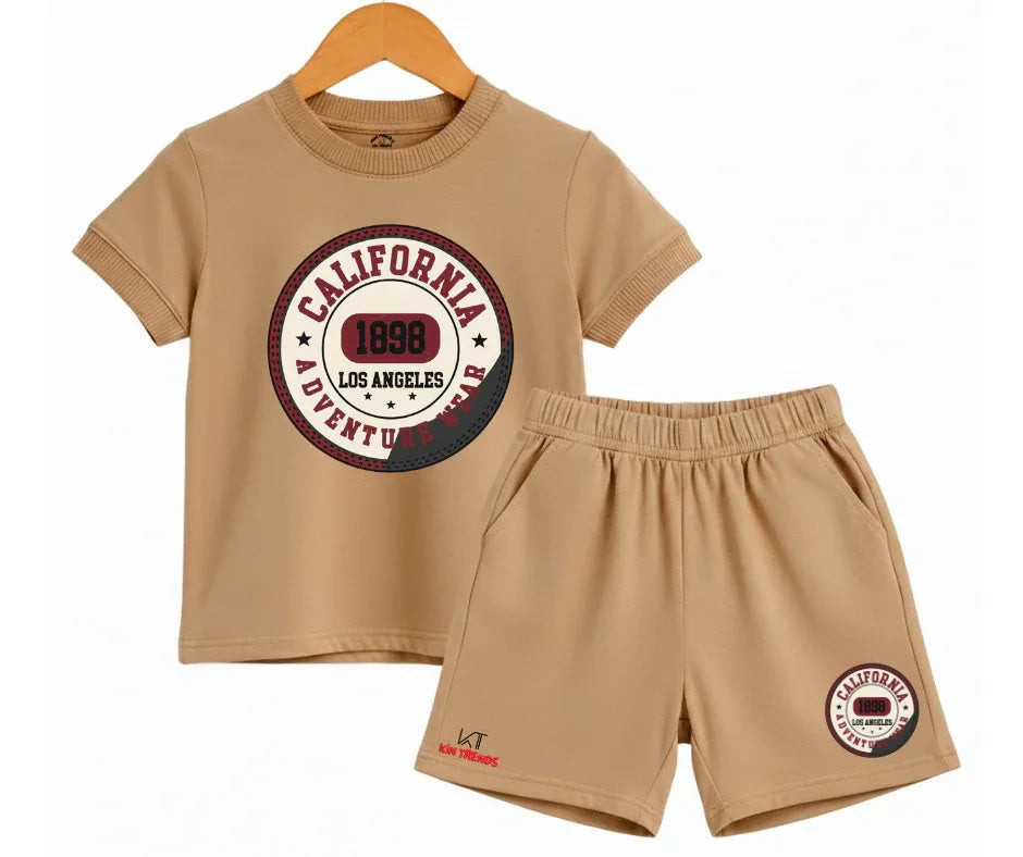 California Shorts Set | Mini Minors Kintrends