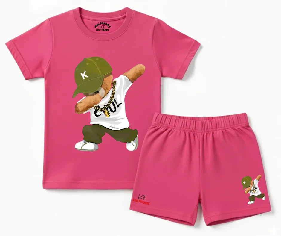 Favourite The SWAG Bear Shorts Set | Mini Minors Kintrends