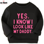 Look Like Daddy Sweatshirt - Kin Trends