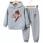 Mini Fleece Hoodie Tracksuit - Kin Trends