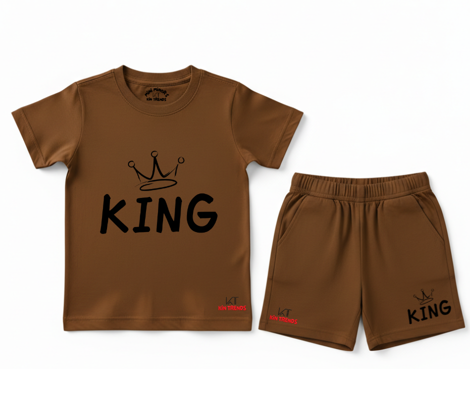 King Shorts Set