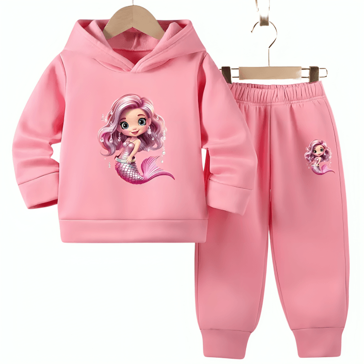 Water Fairy Fleece Hoodie Tracksuit - Kin Trends