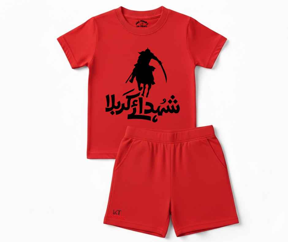 Shohda e Karbala Shorts Set