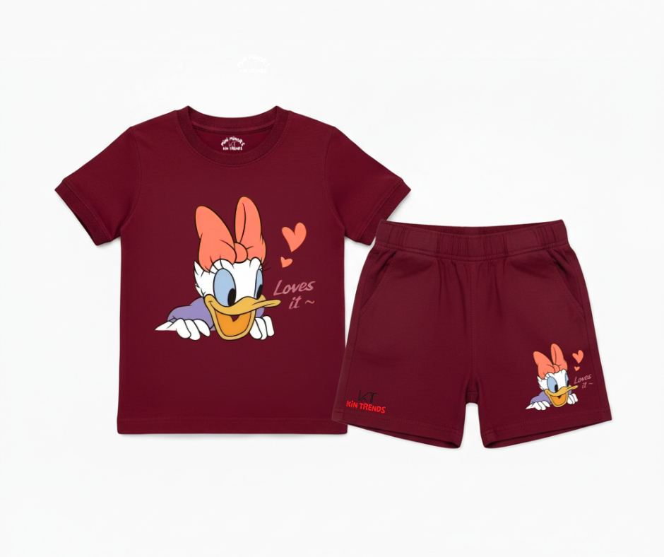 Duck Loves it Shorts Set
