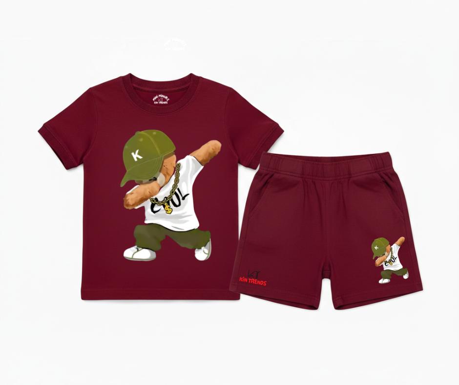 Favourite Bear Shorts Set