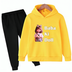 Baba Ki Doll Hoodie Tracksuit (Premium)