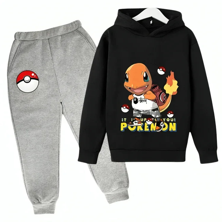 Pokemon Hoodie Tracksuit - Kin Trends