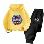 Goku Fleece Hoodie Tracksuit - Kin Trends