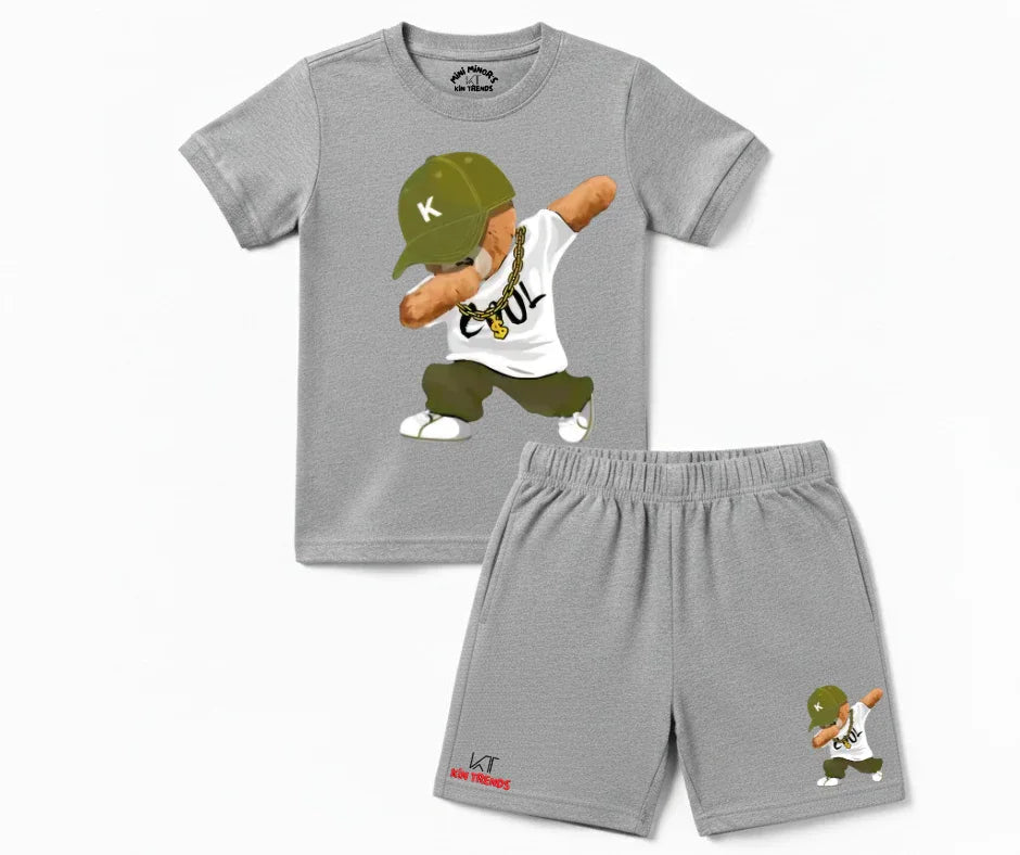 Favourite The SWAG Bear Shorts Set | Mini Minors Kintrends