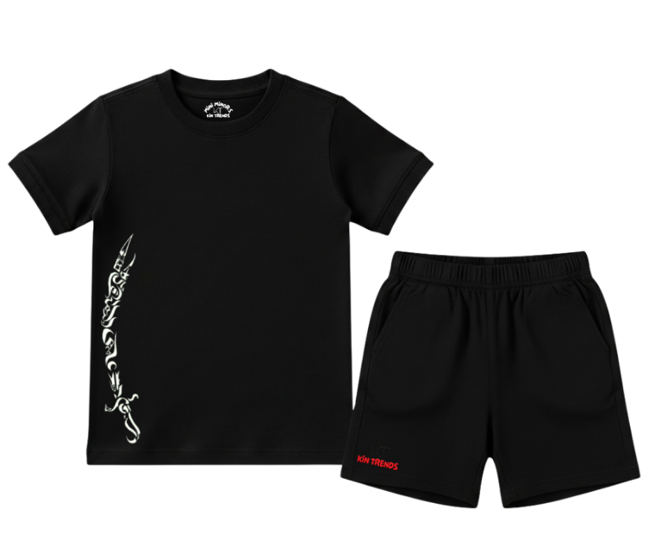 Premium Zulfiqar Shorts Set