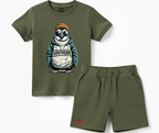 Southside Penguin Shorts Set