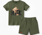 Nice Bear Shorts Set