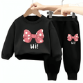 Hi Girls Fleece Tracksuit - Kin Trends