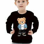 Now Bear Fleece Sweatshirt - Kin Trends