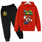 Super Mario Hoodie Tracksuit - Kin Trends