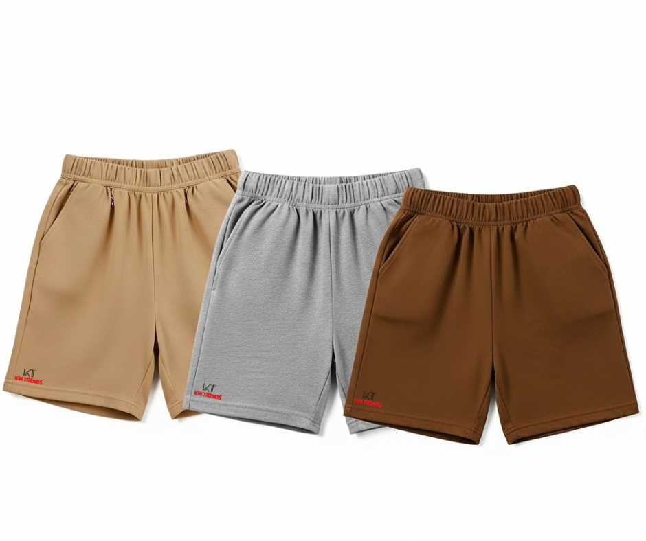 Pack of 3 Shorts for boys and girls