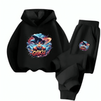 Goku Fleece Hoodie Tracksuit - Kin Trends