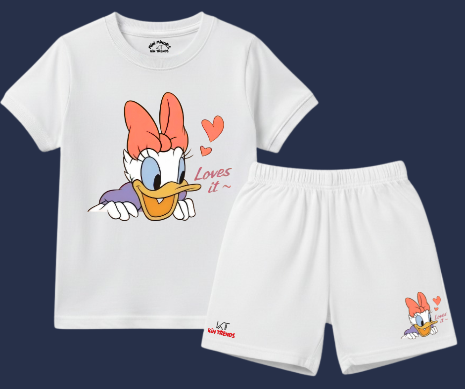 Duck Loves it Shorts Set
