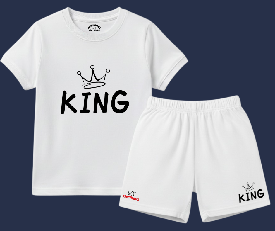 King Shorts Set