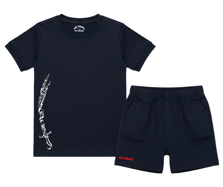 Premium Zulfiqar Shorts Set