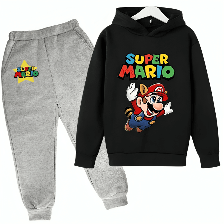 Super Mario Hoodie Tracksuit - Kin Trends