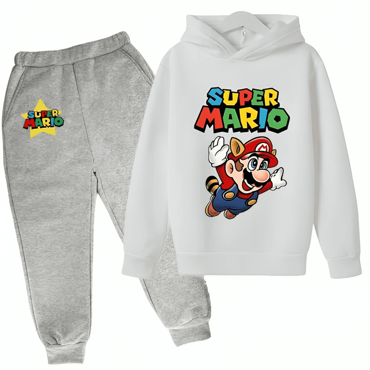 Super Mario Hoodie Tracksuit - Kin Trends