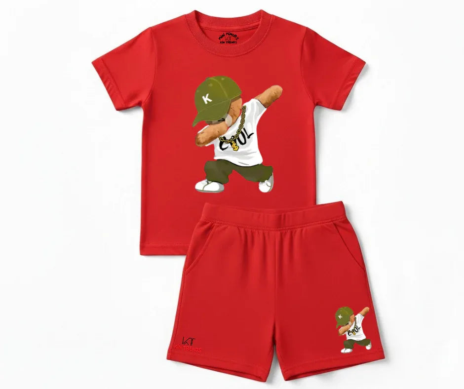 Favourite The SWAG Bear Shorts Set | Mini Minors Kintrends