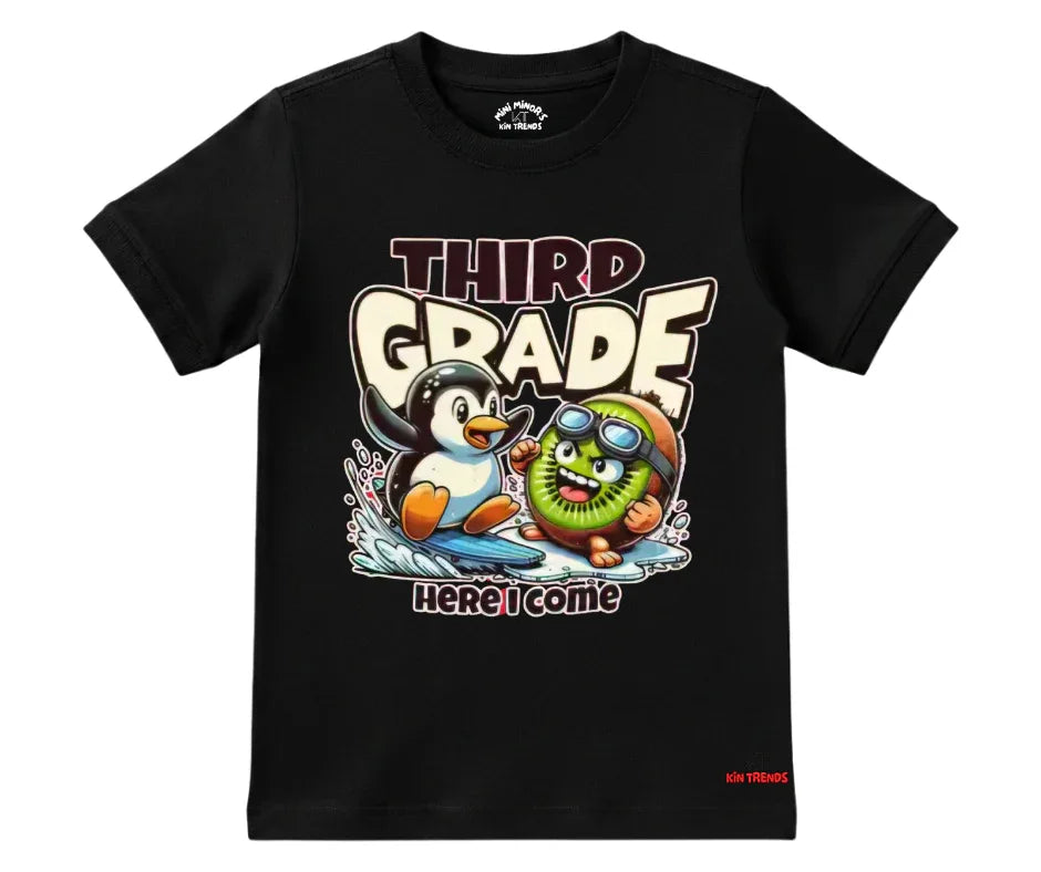 Kiwi & Penguin's Epic Journey T Shirt | Mini Minors Kintrends