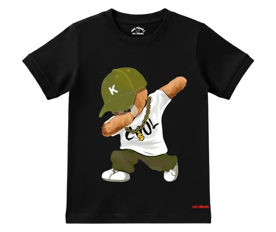 The SWAG Bear Tee | Mini Minors Kintrends