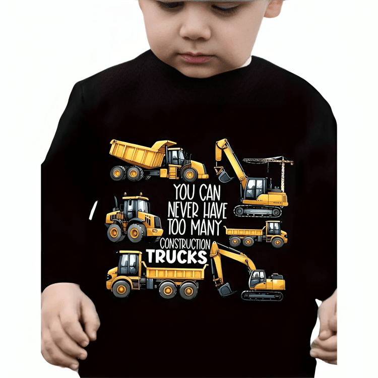 Many Trucks Fleece Sweatshirt - Kin Trends