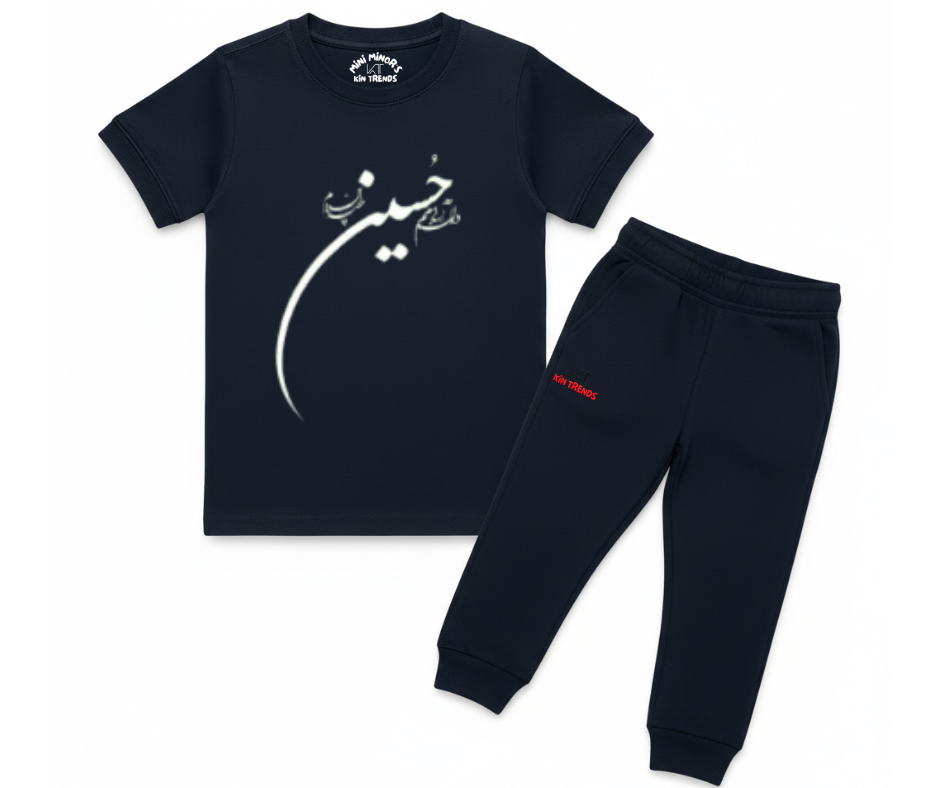 Mola Hussain A.S T Shirt & Trouser | Summer Tracksuit