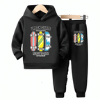 Urban Skate Fleece Hoodie Tracksuit - Kin Trends