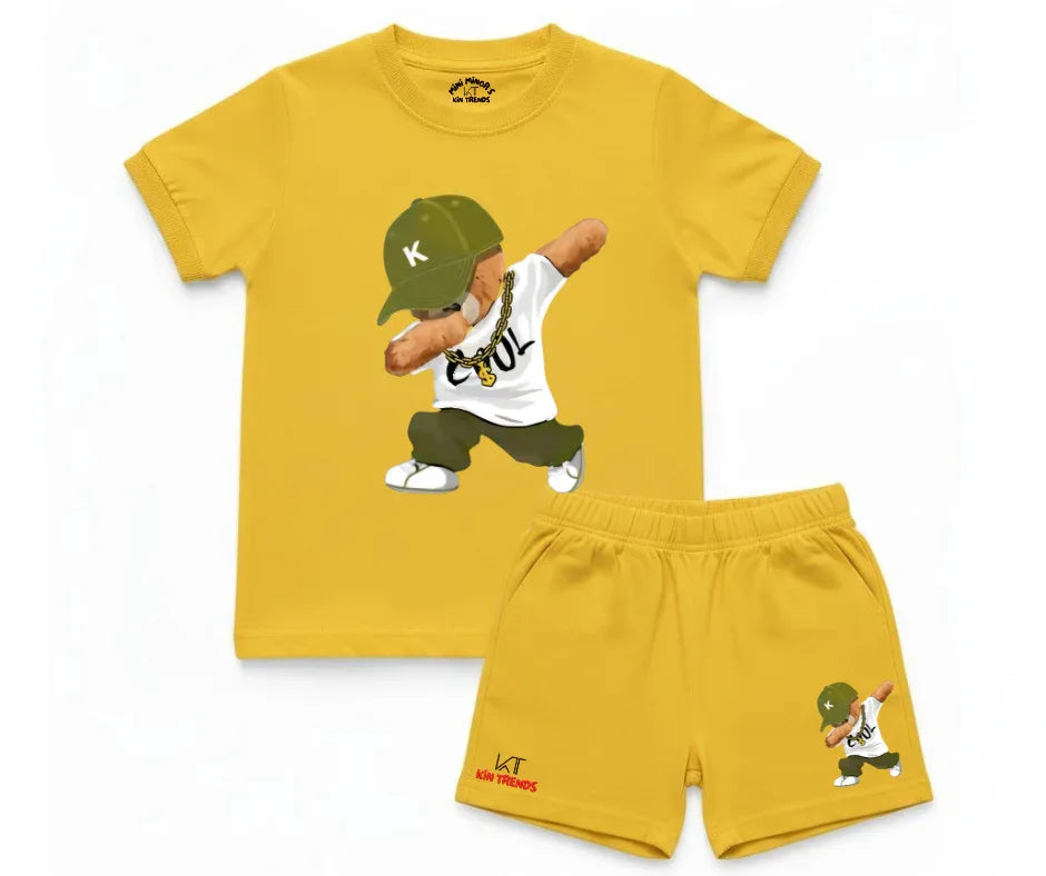 Favourite The SWAG Bear Shorts Set | Mini Minors Kintrends