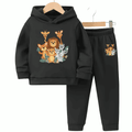 Animals Kingdom Fleece Hoodie Tracksuit - Kin Trends