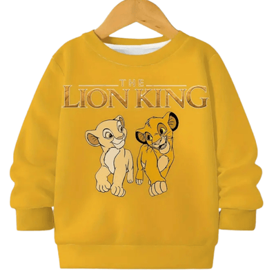 Lion King Fleece Sweatshirt Warm - Kin Trends
