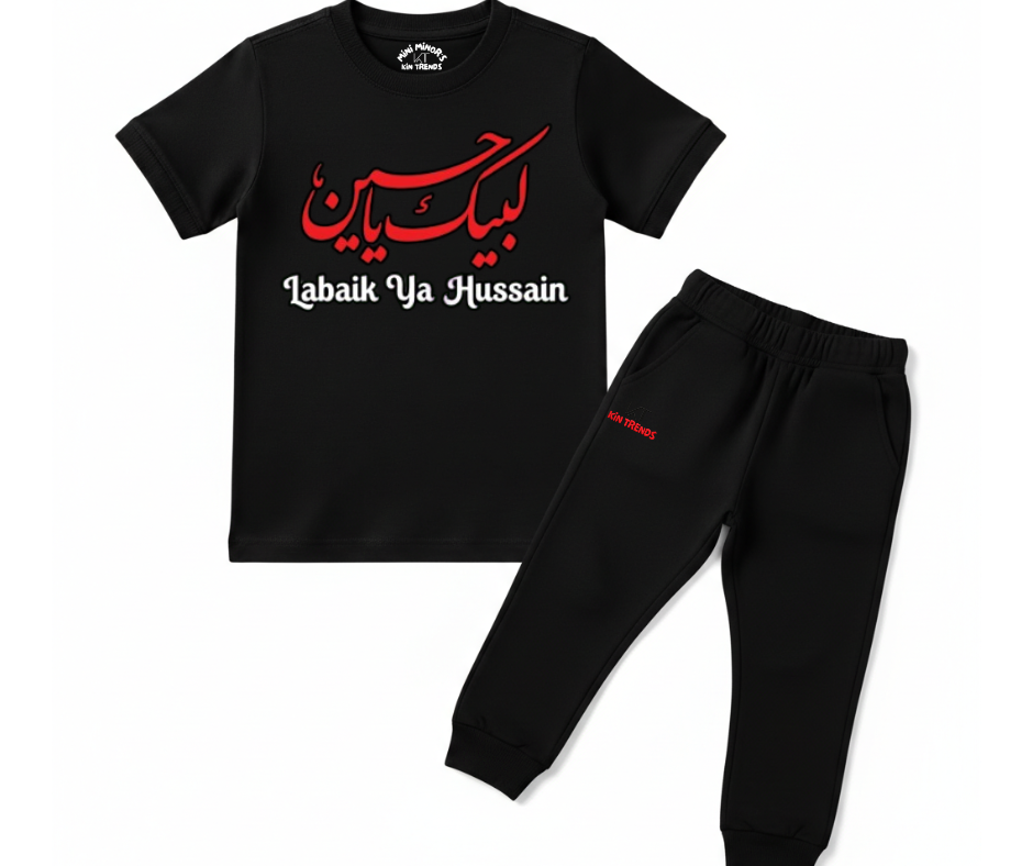Labaik Ya Hussain AS D2 T Shirt & Trouser | Summer Tracksuit