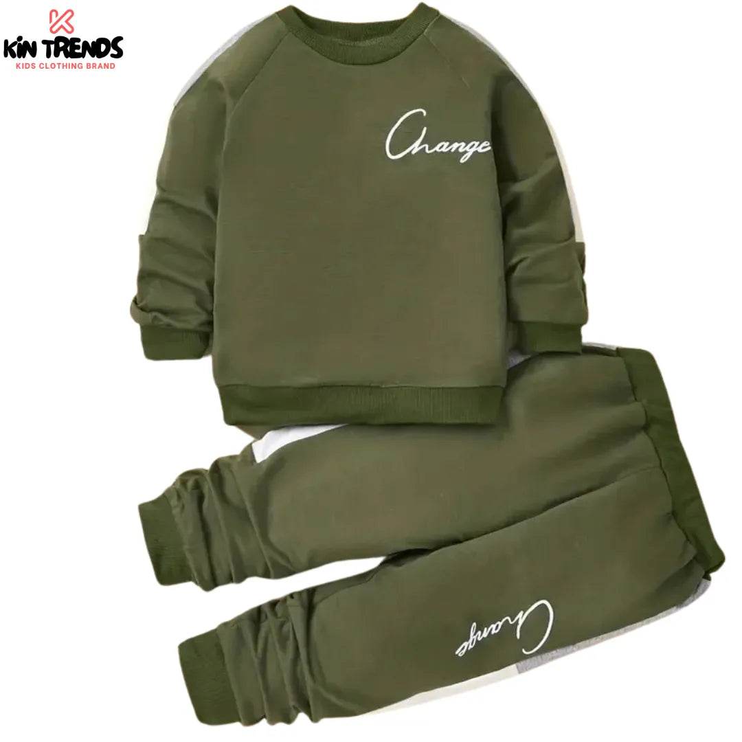 Soft Green Tracksuit - Kin Trends