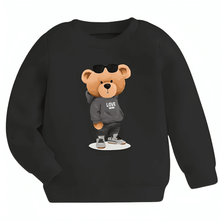 Love MOM Fleece Sweatshirt - Kin Trends