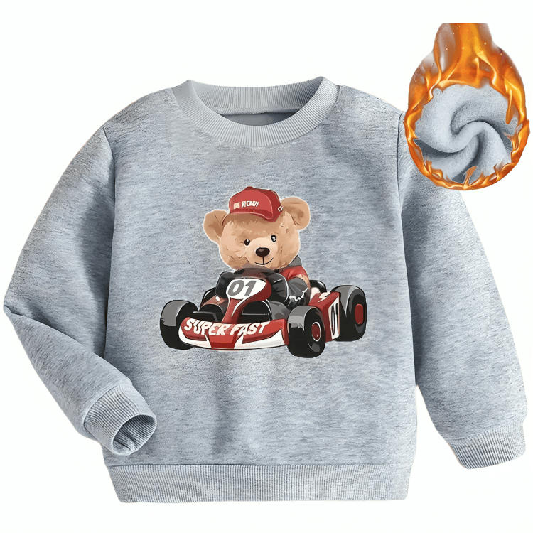 Super Fast Fleece Sweatshirt - Kin Trends