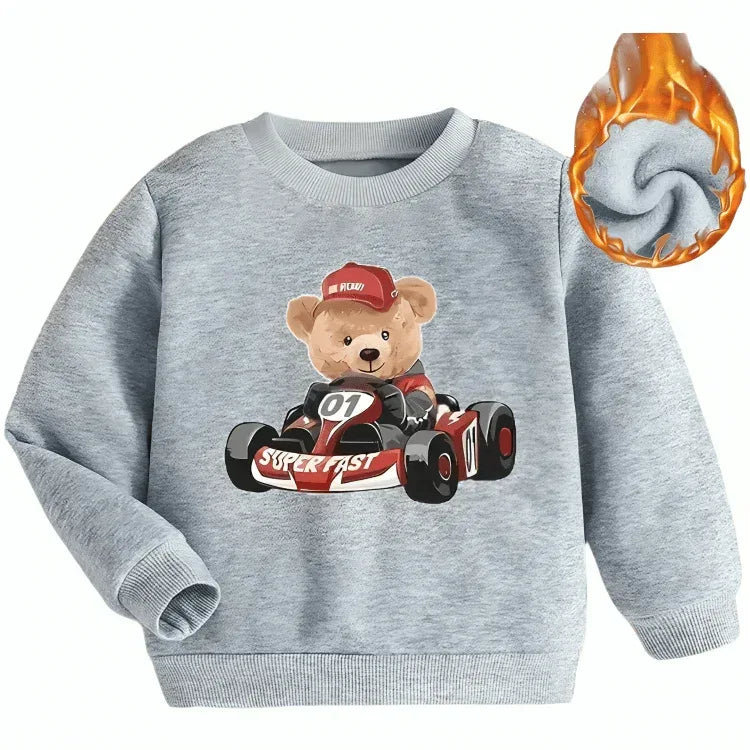 Super Fast Fleece Sweatshirt - Kin Trends