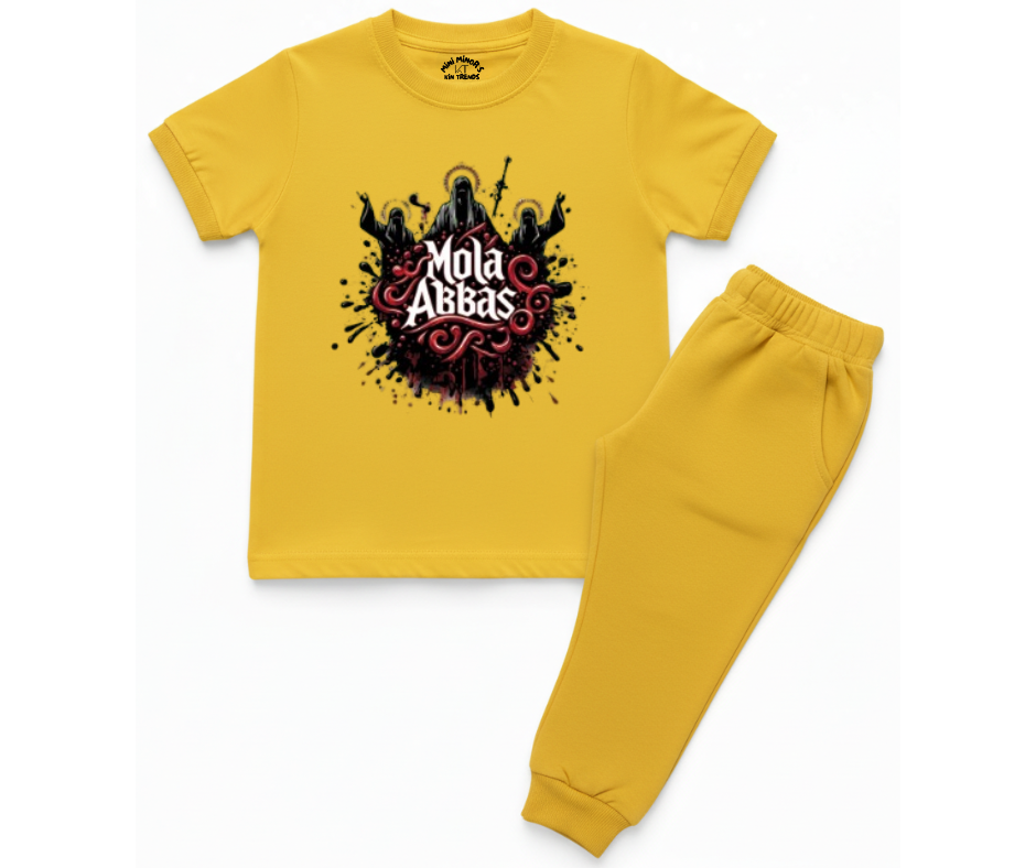 Mola Abbas (A.S) T Shirt & Trouser | Summer Tracksuit