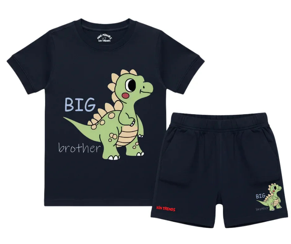 Big Brother Shorts Set | Kids T shirt and shorts | Mini Minors Kin Trends | Kintrends