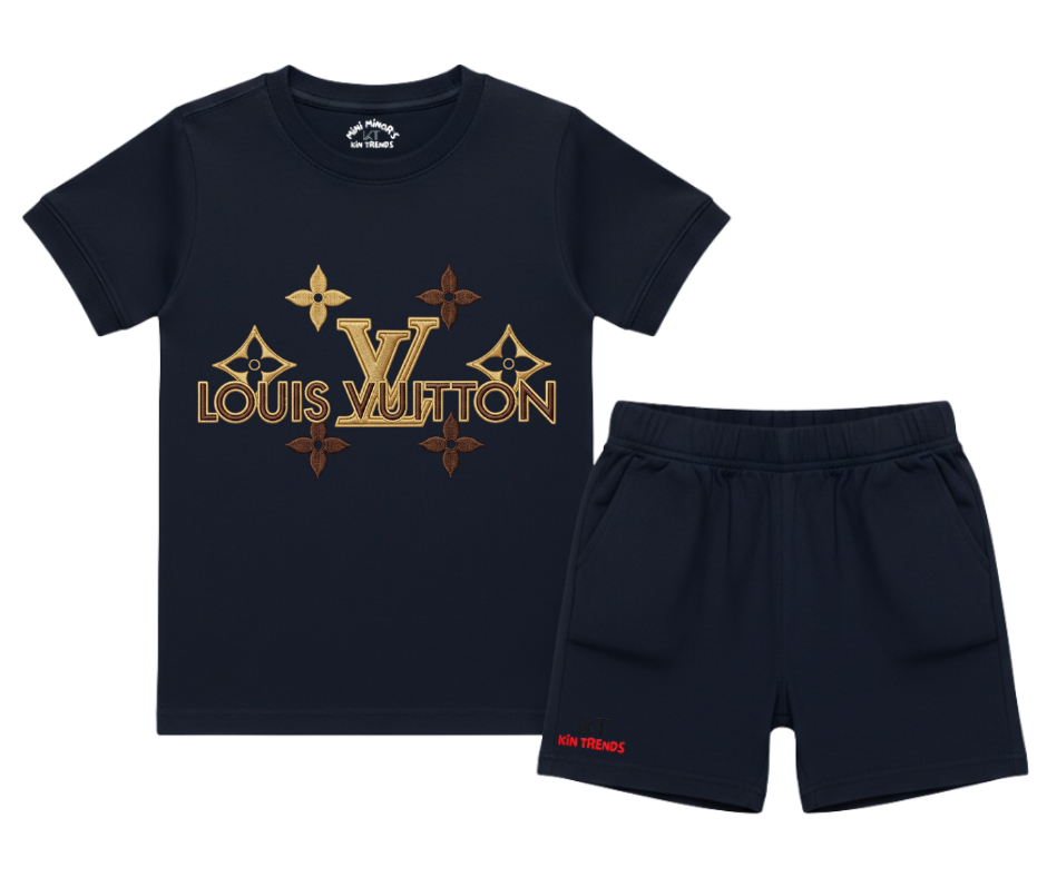 LV D2 Shorts Set (Not Embroidered)