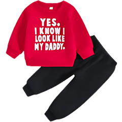 Look Like Daddy Fleece Tracksuit
